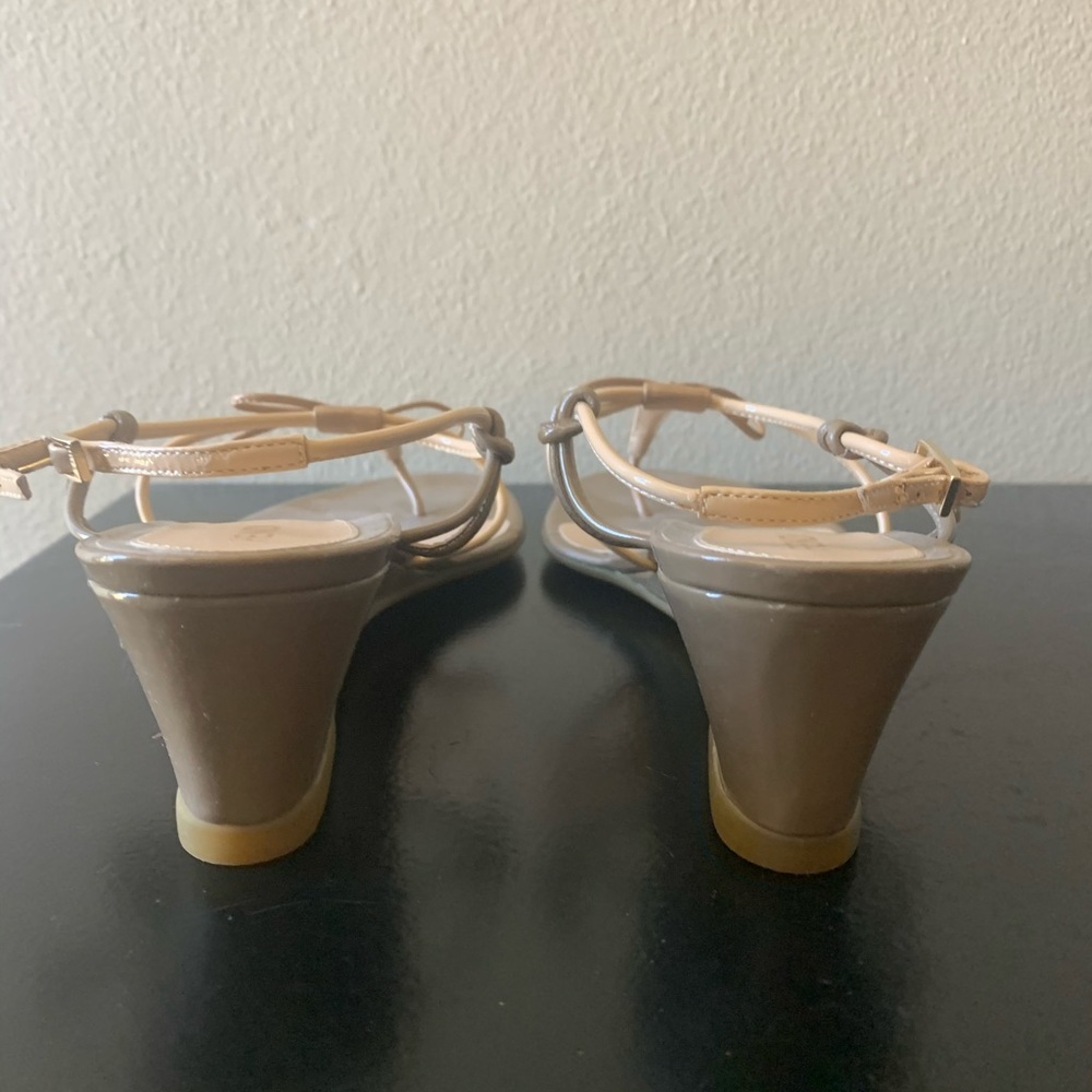 Authentic Fendi Wedge Sandals View 3